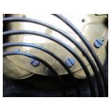 Awesome Old Vintage Green Slate Seth Thomas Mantel Clock