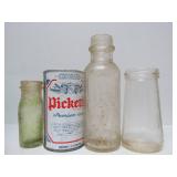 Estate Lot of Antique Bottles & Large Jars