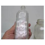 Estate Lot of Antique Bottles & Large Jars