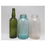 Estate Lot of Antique Bottles & Large Jars