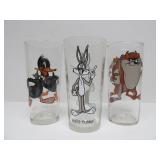 Assorted Vintage Character Glasses