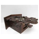 Excellent Vintage Black Forest German Cuckoo Clock Case & other Cuckoo Clock Parts