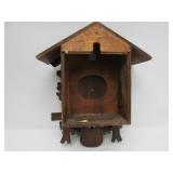 Excellent Vintage Black Forest German Cuckoo Clock Case & other Cuckoo Clock Parts