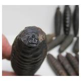 Large Lot of Vintage German Cuckoo Clock Weights