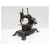 Lot of 3 Antique Tin Toy Sewing Machines