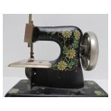 Lot of 3 Antique Tin Toy Sewing Machines