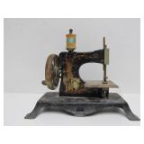 Lot of 3 Antique Tin Toy Sewing Machines