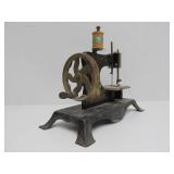 Lot of 3 Antique Tin Toy Sewing Machines