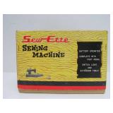 Lot of 3 Antique Tin Toy Sewing Machines