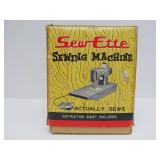 Lot of 3 Antique Tin Toy Sewing Machines