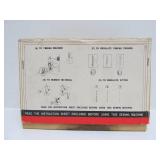 Lot of 3 Antique Tin Toy Sewing Machines