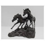 "Morning on The Montana Plains" Western Horse Sculpture by Lanford Monroe - Franklin Gallery