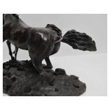 "Morning on The Montana Plains" Western Horse Sculpture by Lanford Monroe - Franklin Gallery