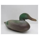 15" Antique Wooden Duck Decoy w/Weight