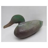 15" Antique Wooden Duck Decoy w/Weight
