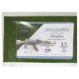 Solid .999 Silver AK47 - 8.9 grams