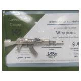 Solid .999 Silver AK47 - 8.9 grams