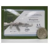 Solid .999 Silver AK47 - 8.9 grams