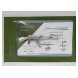 Solid .999 Silver AK47 - 8.4 grams