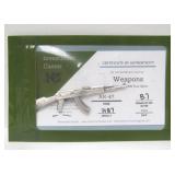 Solid .999 Silver AK47 - 8.7 grams