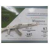 Solid .999 Silver AK47 - 8.7 grams