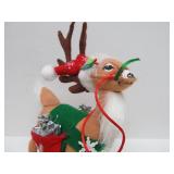 ANNALEE Dolls Santa & Reindeer Christmas Set