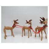ANNALEE Dolls Santa & Reindeer Christmas Set