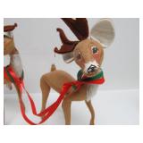 ANNALEE Dolls Santa & Reindeer Christmas Set