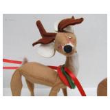 ANNALEE Dolls Santa & Reindeer Christmas Set