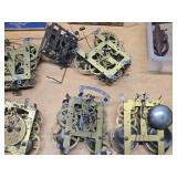 HUGE Estate Lot of Vintage & Antique Clock Movements
