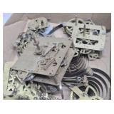 HUGE Estate Lot of Vintage & Antique Clock Movements