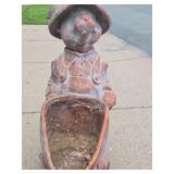 Very Cool LARGE "Gardening Rabbit" Indoor/Outdoor Yard Statue