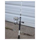 Larger Heavy Duty Fishing Rod w/Reel - Sakana SKR-A6 with Daiwa Crossfire LT2500 reel