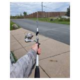 Larger Heavy Duty Fishing Rod w/Reel - Sakana SKR-A6 with Daiwa Crossfire LT2500 reel