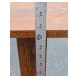 Quality Antique Oak Pedestal Plant Stand