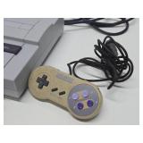 Super Nintendo SNES Video Game System w/Controller Cords & Games