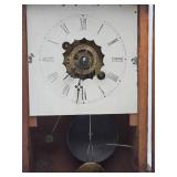 Antique Mantel /Shelf Clock w/Pendulum