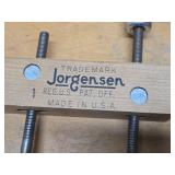 Lot of 3 Wood JORGENSEN Woodworking Clamps
