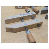 Lot of 3 Wood JORGENSEN Woodworking Clamps
