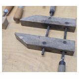Lot of 3 Wood JORGENSEN Woodworking Clamps
