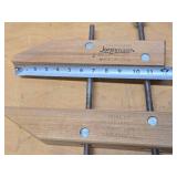 Lot of 3 Wood JORGENSEN Woodworking Clamps