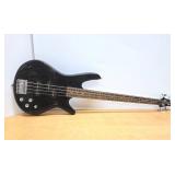 Working Black IBANEX Bass Guitar (AS IS)