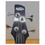 Working Black IBANEX Bass Guitar (AS IS)