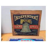 Nice Lot of Vintage Advertising Wooden Fruit Crate Ends