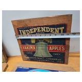 Nice Lot of Vintage Advertising Wooden Fruit Crate Ends