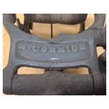 Very Cool Antique McCormick / International Harvester Farm Industrial Implement