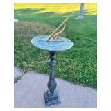 Solid Brass Sundial Table by Rome Industries