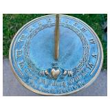 Solid Brass Sundial Table by Rome Industries