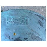 Solid Brass Sundial Table by Rome Industries