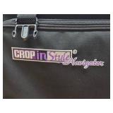New or Like-New CROP IN STYLE Rolling Tote for Scrapbooking, Crafting etc